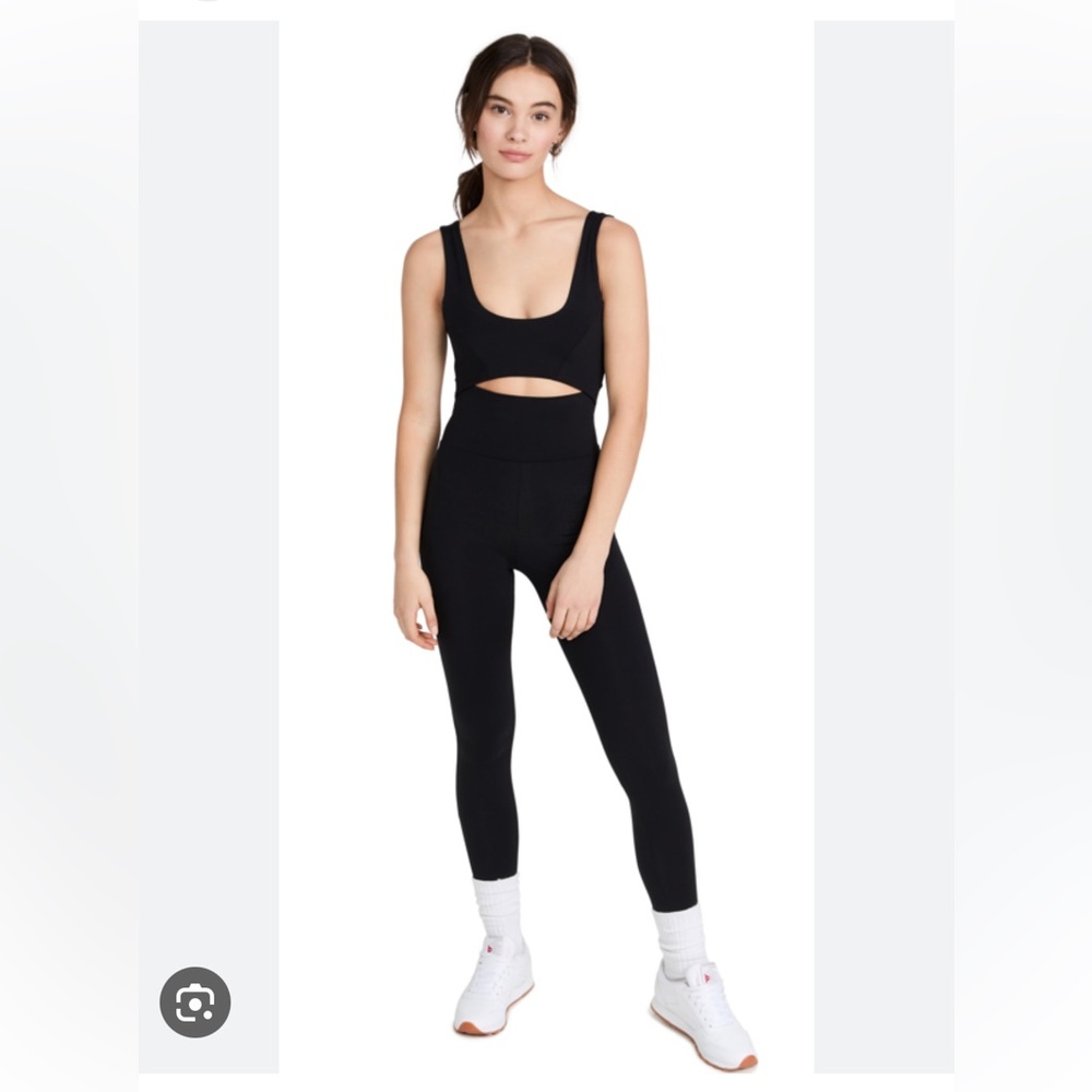 Live the Process | Black Cutout Bodysuit